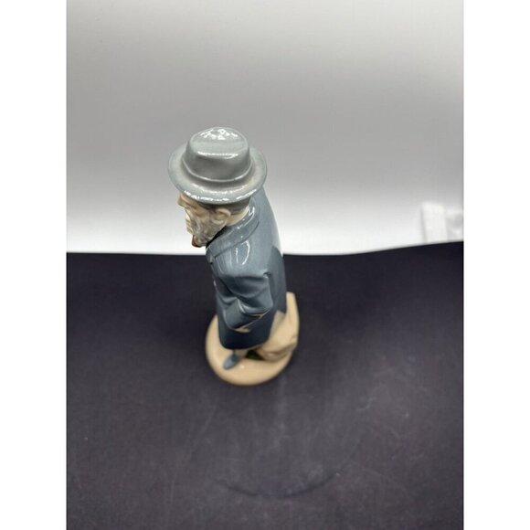 Nadal Lladro Porcelain Rabbi Figurine Judaica Teacher with Book Spain - Picture 4 of 6